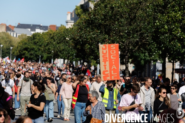 Manifestation du 18 septembre à Nantes
