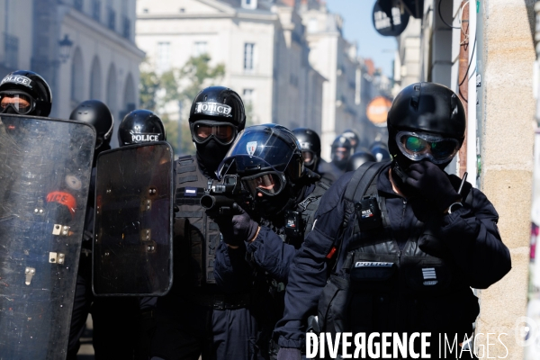 Manifestation du 18 septembre à Nantes