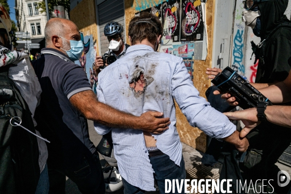 Manifestation du 18 septembre à Lyon.