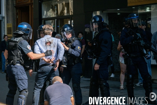 Manifestation du 18 septembre à Lyon.