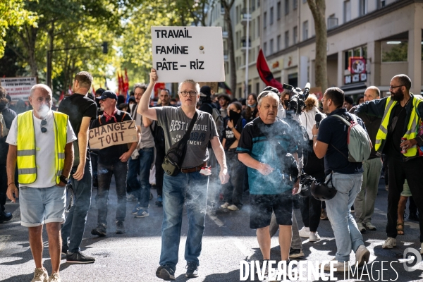 Manifestation du 18 septembre à Lyon.
