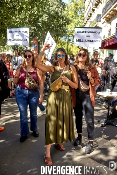 Manifestation intersyndicale du 18 septembre à Paris