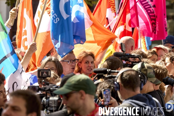 Manifestation intersyndicale du 18 septembre à Paris