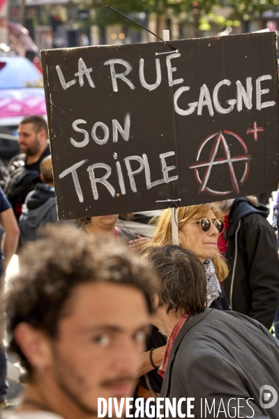 Manifestation intersyndicale du 18 septembre à Paris
