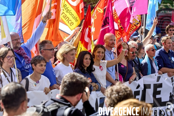 Manifestation intersyndicale du 18 septembre à Paris