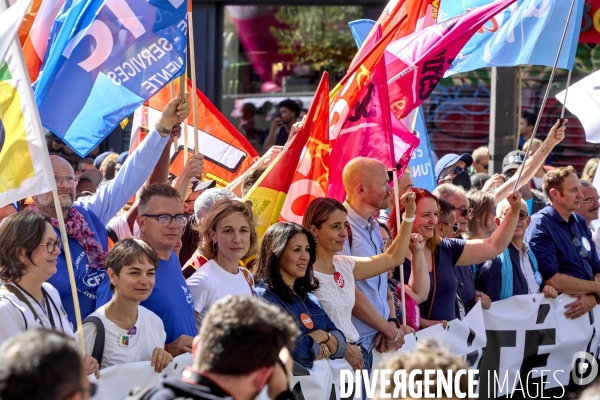 Manifestation intersyndicale du 18 septembre à Paris