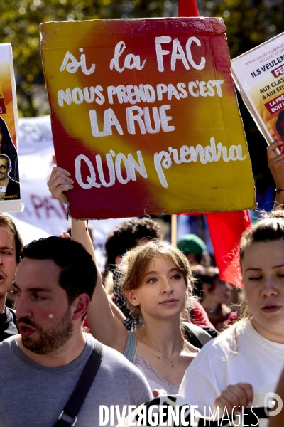 Manifestation intersyndicale du 18 septembre à Paris