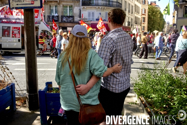 Manifestation intersyndicale du 18 septembre à Paris