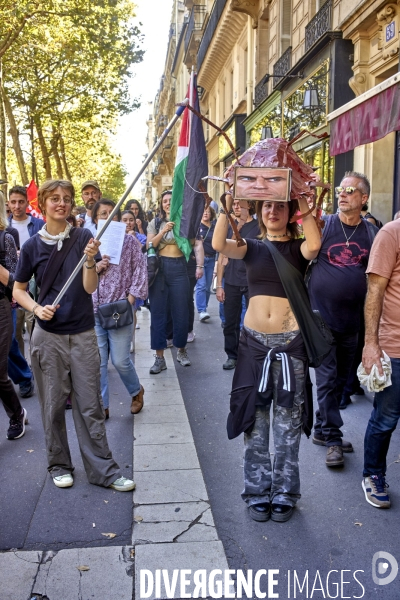 Manifestation intersyndicale du 18 septembre à Paris