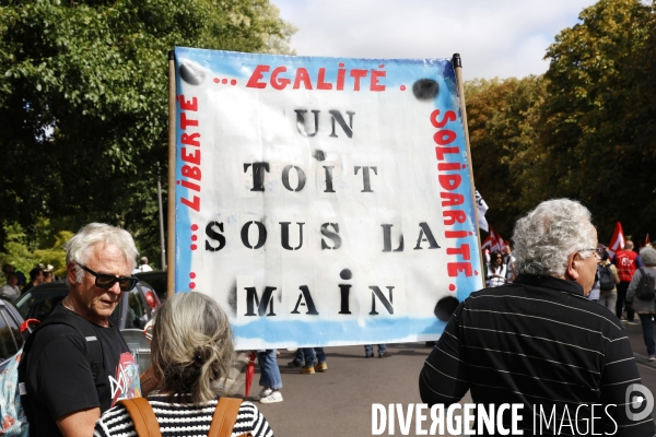 Manifestation intersyndicale de 18 septembre 2025