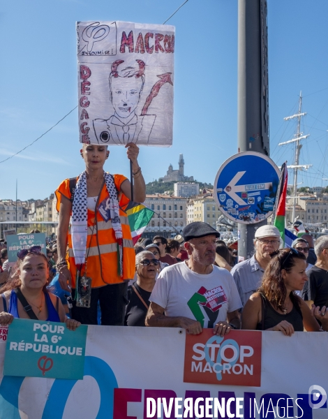 Manifestation du 18 septembre à Marseille