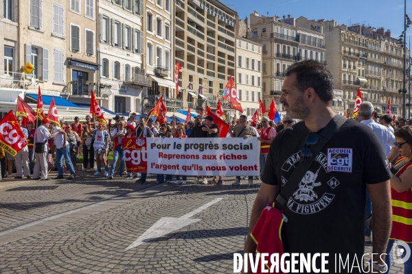 Manifestation du 18 septembre à Marseille
