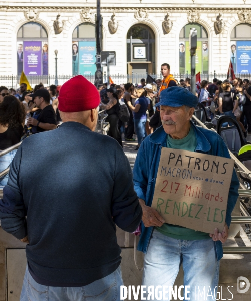 Manifestation du 18 septembre à Marseille