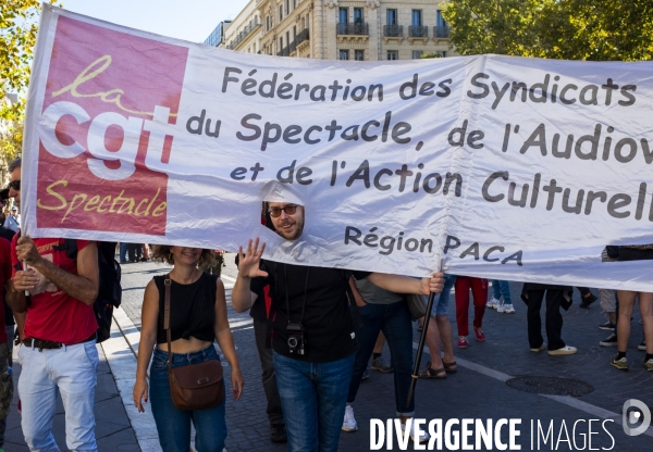 Manifestation du 18 septembre à Marseille