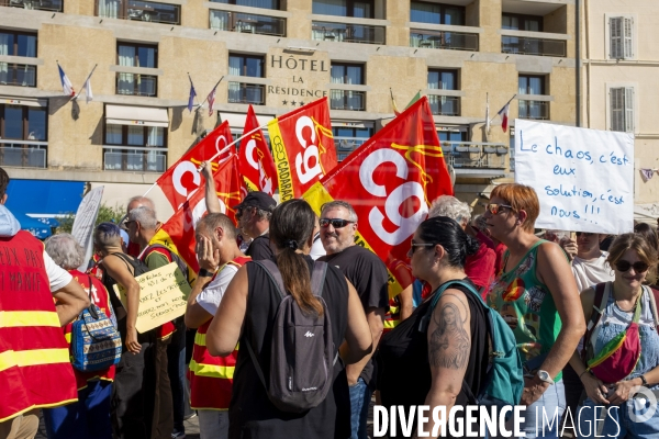 Manifestation du 18 septembre à Marseille