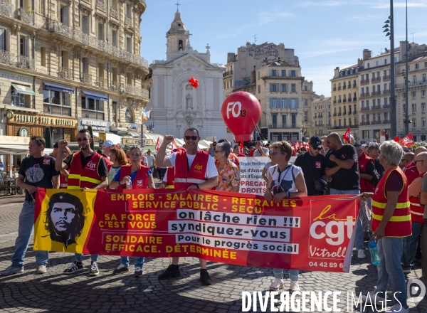 Manifestation du 18 septembre à Marseille