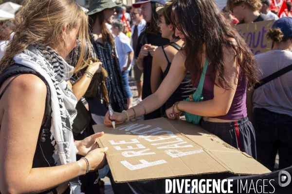 Manifestation du 18 septembre à Marseille