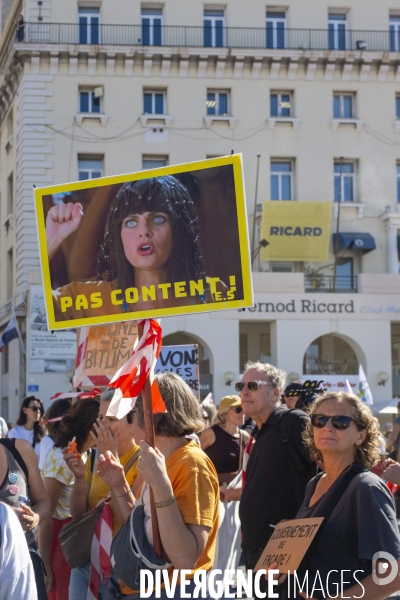 Manifestation du 18 septembre à Marseille
