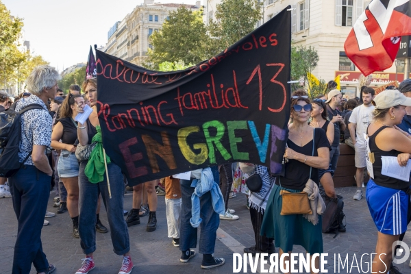Manifestation du 18 septembre à Marseille