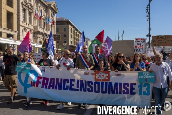 Manifestation du 18 septembre à Marseille