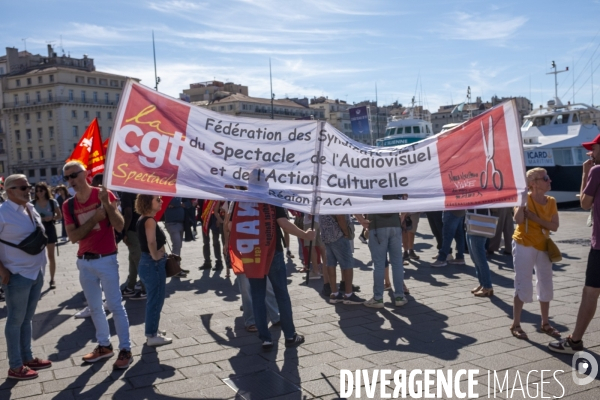 Manifestation du 18 septembre à Marseille