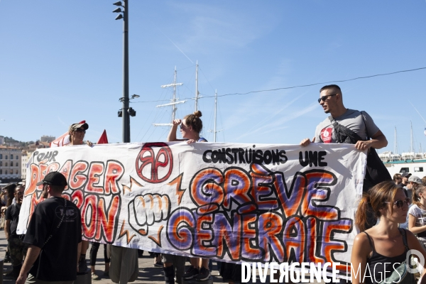 Manifestation du 18 septembre à Marseille