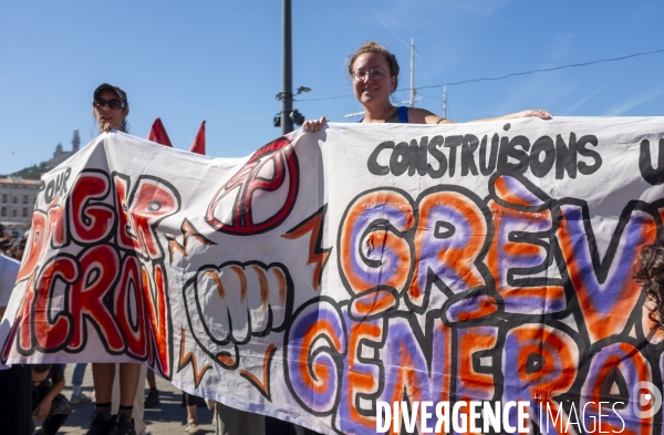 Manifestation du 18 septembre à Marseille