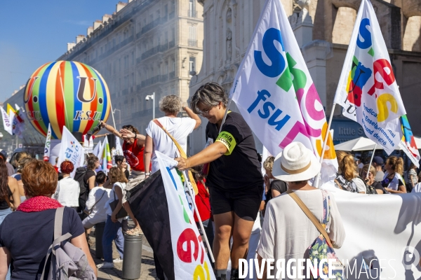 Manifestation du 18 septembre à Marseille