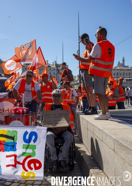 Manifestation du 18 septembre à Marseille