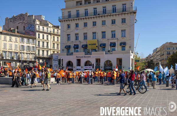 Manifestation du 18 septembre à Marseille