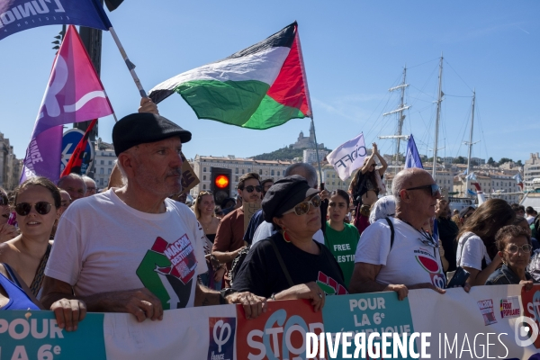 Manifestation du 18 septembre à Marseille