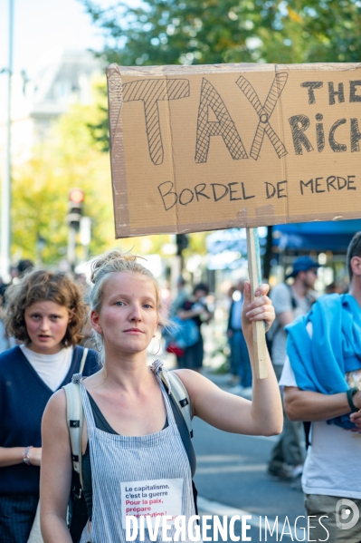 La grande manifestation du 18 septembre