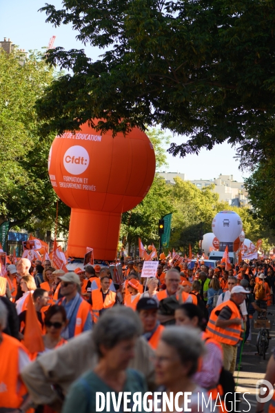 La grande manifestation du 18 septembre