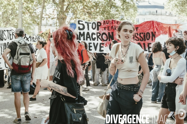Manifestation du 18 Septembre, Montpellier