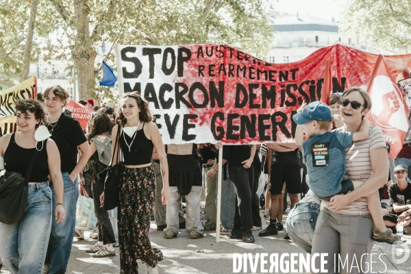 Manifestation du 18 Septembre, Montpellier