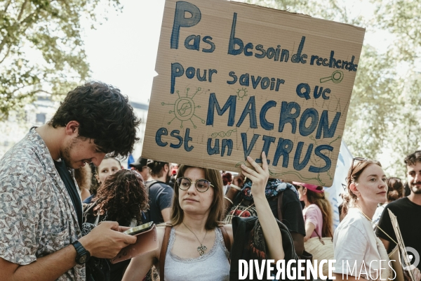 Manifestation du 18 Septembre, Montpellier