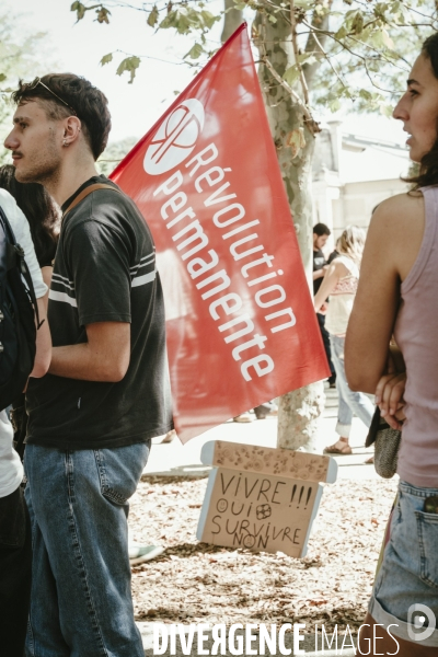 Manifestation du 18 Septembre, Montpellier