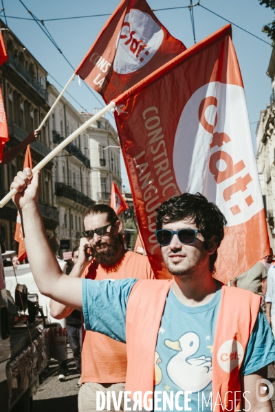 Manifestation du 18 Septembre, Montpellier