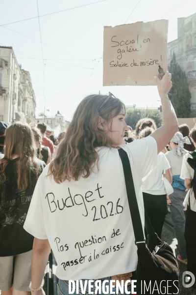 Manifestation du 18 Septembre, Montpellier