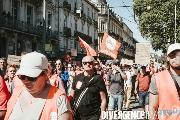 Manifestation du 18 Septembre, Montpellier