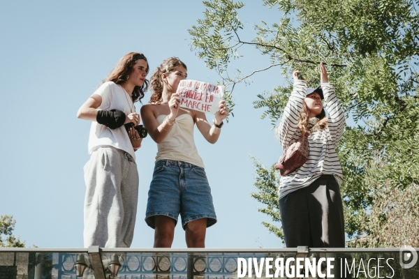 Manifestation du 18 Septembre, Montpellier