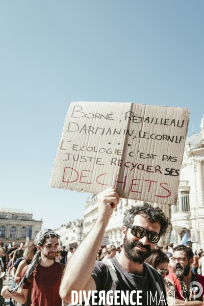 Manifestation du 18 Septembre, Montpellier
