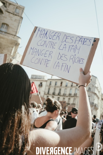Manifestation du 18 Septembre, Montpellier