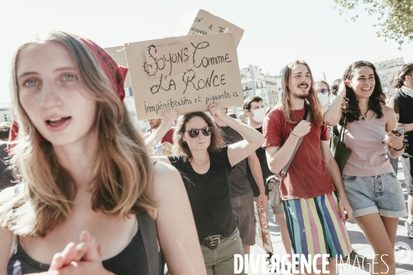 Manifestation du 18 Septembre, Montpellier