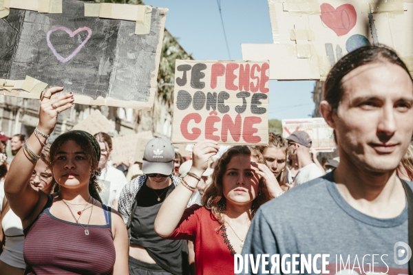 Manifestation du 18 Septembre, Montpellier