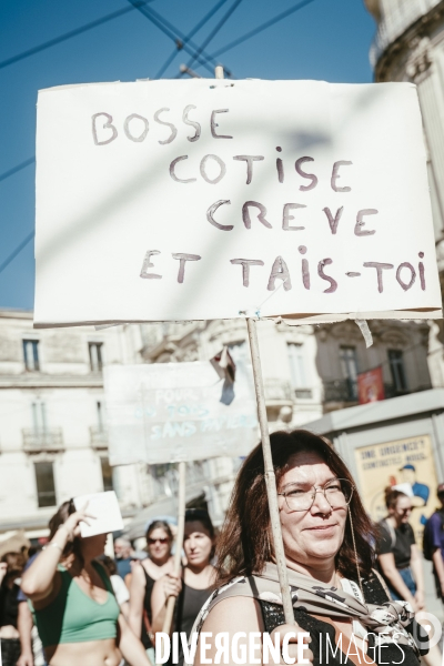 Manifestation du 18 Septembre, Montpellier