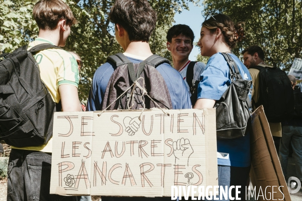 Manifestation du 18 Septembre, Montpellier