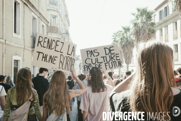 Manifestation du 18 Septembre, Montpellier