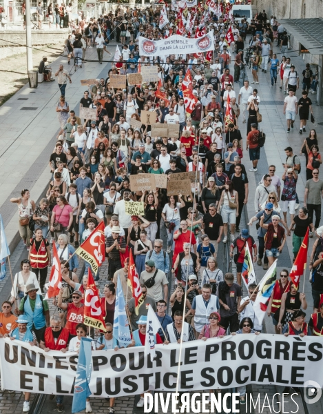 Manifestation du 18 Septembre, Montpellier