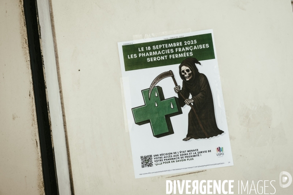 Fermeture des Pharmacies, 18.09.2025, Montpellier